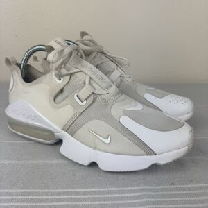 Women’s Nike Air Max Infinity Running Athletic Shoes Lace Up Sneakers White 9.5